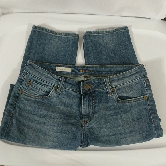 Kut From The Kloth Catherine Boyfriend Medium Wash Jeans - size 4 - Picture 1 of 6